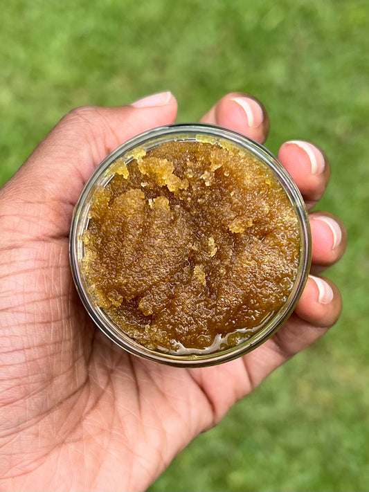 Brown Sugar and Turmeric Body Scrub