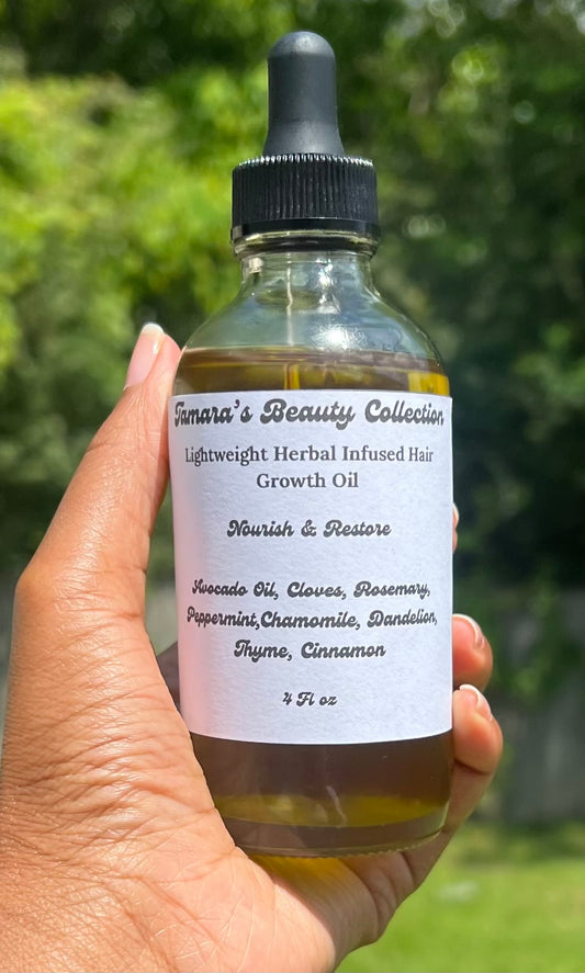 Lightweight Herbal Infused Hair Growth Oil