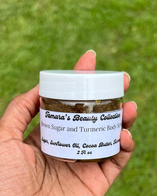 Brown Sugar and Turmeric Body Scrub